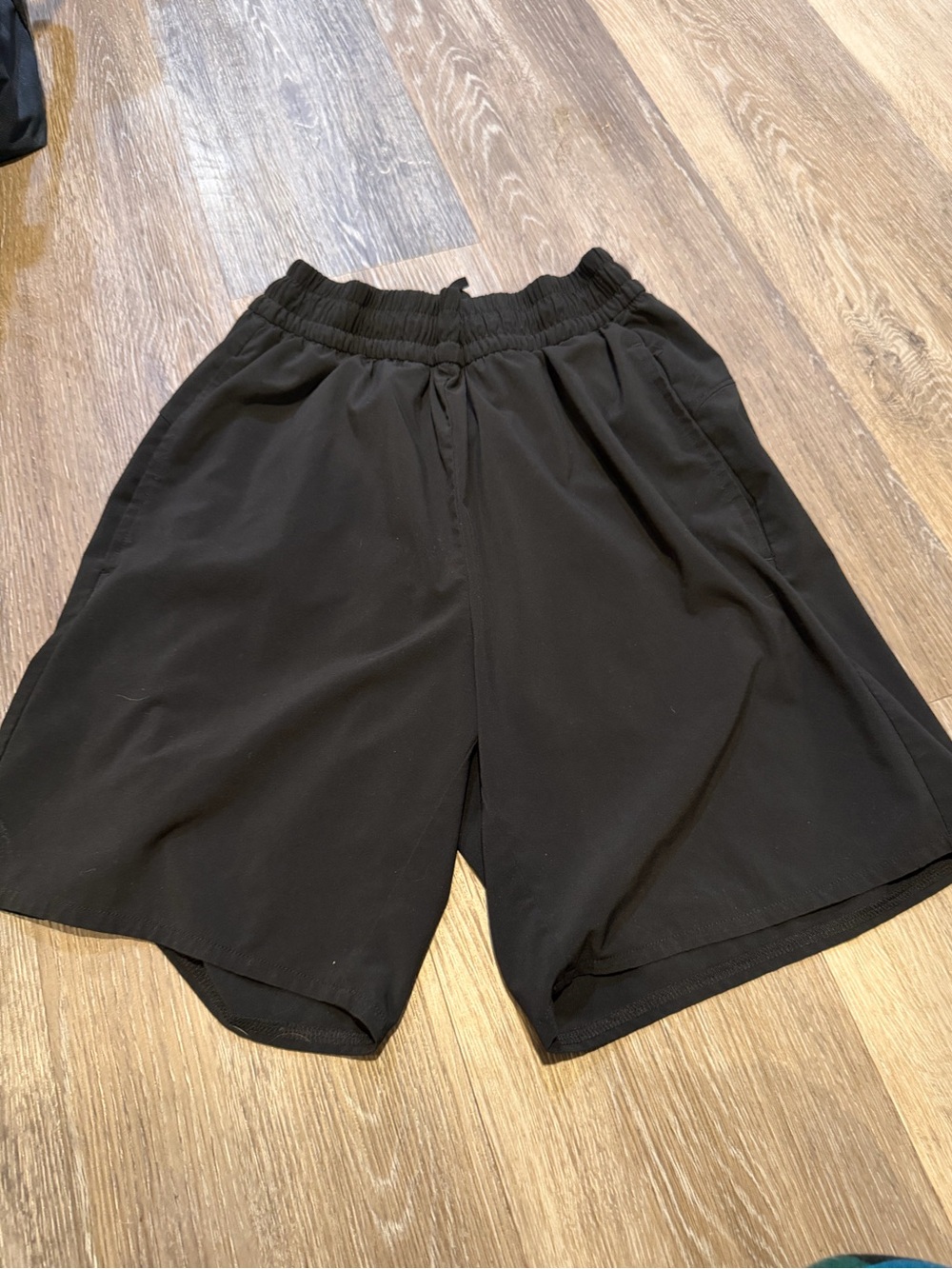 Zella Black Men's Athletic Shorts with Elastic Waist